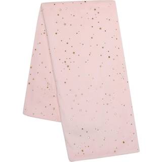 Lams & Ivy Ballerina baby lyser?d med guldstjerner 2-sidet bl?dt baby t?ppe