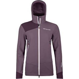 Ortovox Women's Pala Hooded Jacket Softshelljakke Damer størrelse XL farve lilla