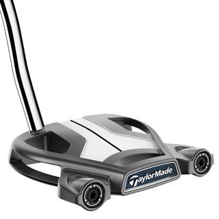 Taylormade Spider Tour S Double Bend Neck Putter - Børstet Stål - Højre - Str. 38" - Taylormade Pistol GT 1.0 (2023) 1.0 Hvid/Sort
