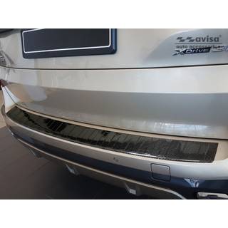 Læssekantbeskytter - BMW X5 (G05) (modeller med M-Sport pakken) 2018-> Kulfiber (Rillet variant)