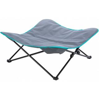 Campingseng Trixie 88×32×88 cm Mørkegrå/benzin