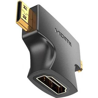 Vention - HDMI Mini Micro HDMI Adapter 2in1 AGFB0 Black