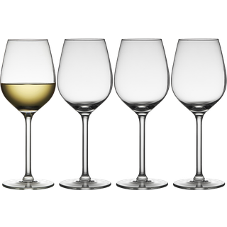 Lyngby Glas Juvel hvidvinsglas 38 cl 4 stk.
