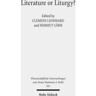 Literature or Liturgy?