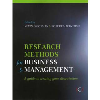 Research Methods for Business and Management