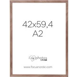 Focus Soul Walnut veneer 42x59,4 (A2) - Ramme