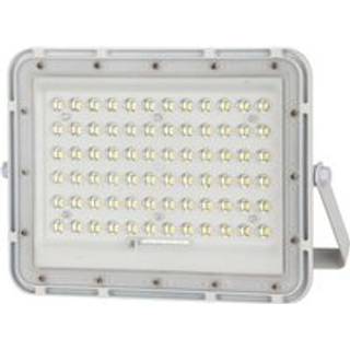 VT LED Solar Projektør 120W - 4000K, 12000 mAh Batteri, 3m Kabel, Smart IR Fjernbetjening, Hurtig Opladning, Hvid - Kulør : Neutral