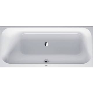 Duravit Happy D.2 badekar 1700x750 for indbygning - ryglæn i venstre side