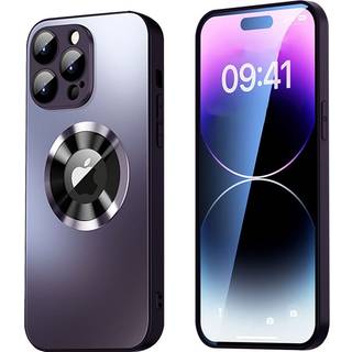 SiGN Magnetic Cover til iPhone 14 Pro Max med linsebeskyttelse og Logo View - Sort