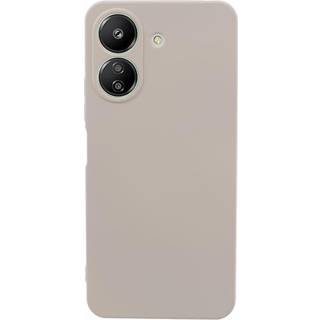 EIDERWOOD Xiaomi Poco C65 / Redmi 13C Fleksibelt Plastik Bagside Cover - Creme