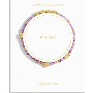 Joma Happy Little Moments Cubes Mama Bracelet - Silver - Multi-colour - Adjustable