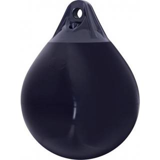 Kuglefender Polyform A5, Ø71 cm, sort med blå top