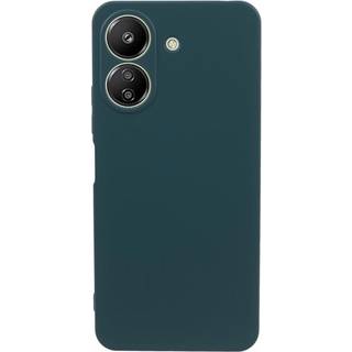 EIDERWOOD Xiaomi Poco C65 / Redmi 13C Fleksibelt Plastik Bagside Cover - Mørkegrøn