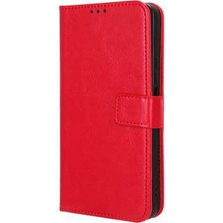 EIDERWOOD Asus ROG Phone 8 / 8 Pro Læder Flip Cover m. Pung & Strop - Rød