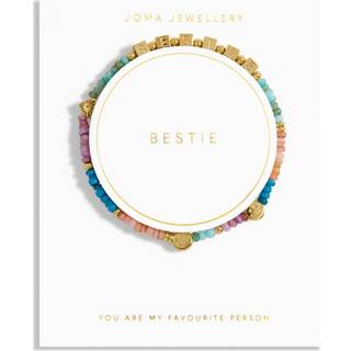 Joma Happy Little Moments Cubes Bestie Bracelet - Silver - Multi-colour - Adjustable