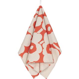 Pieni Unikko viskestykke 43 cm x 70 cm, orange