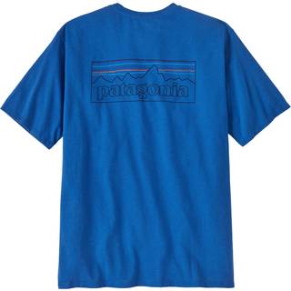 Patagonia P-6 Logo Responsibili T-shirt - S - p/6 outline/ vessel blue