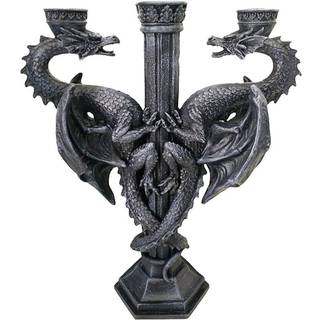 Drachen Altar Kerzenständer 3-armig