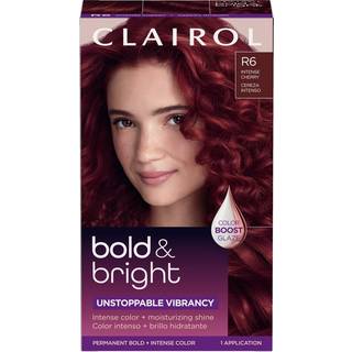 Clairol Bold & Bright Permanent Hair Dye R6 Intense Cherry Hair Color Pack af 1