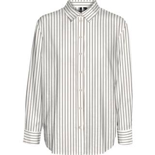 VERO MODA dame skjorte VMLINN - Snow White Olga moon rock - XXL