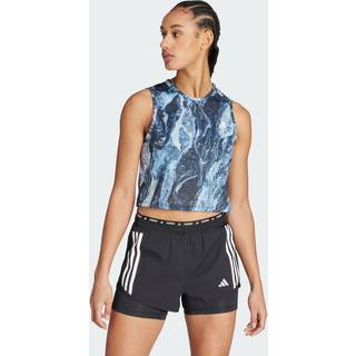 adidas Own The Run MFTP Tank Running Shirt Women - Dark Blue, Multicoloured, Size XL - dark_blue
