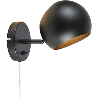 Markslöjd Edgar Væglampe Sort
