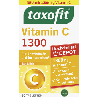 taxofit Tabletter med C-vitamin 1300