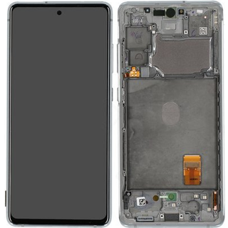 Hvid Samsung Galaxy S20 FE LCD-skærm