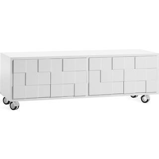 A2 Collect 2010 TV-bord med hjul Hvid