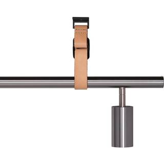 RUBN Long John Pendel 4 Spots (140 cm) Steel Natural leather