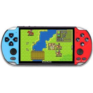 7-tommers håndholdt videospilkonsol X12 Plus