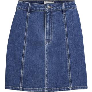 Objcarol Denim Short Skirt