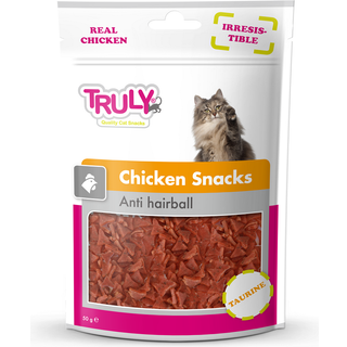 Truly Kattesnacks med kylling - Anti-hårbolle 50 g
