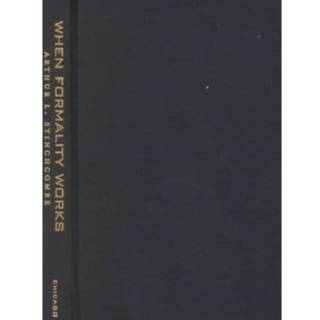 When Formality Works