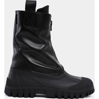Patrol Zip Boot Leather Black - Black - 43