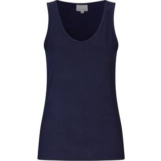 Damella Bamboo 31301 Tank Top - Navy-2 - Small