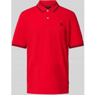 bugatti Herren Polo-Shirt rot