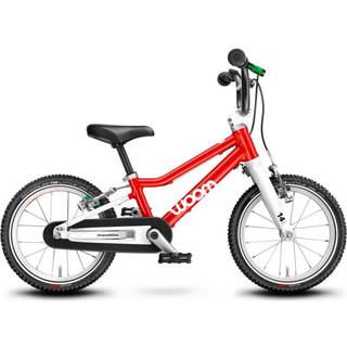 woom ORIGINAL 2 - 14 tommer børnecykel - Til børn fra 3–4,5 år - woom red