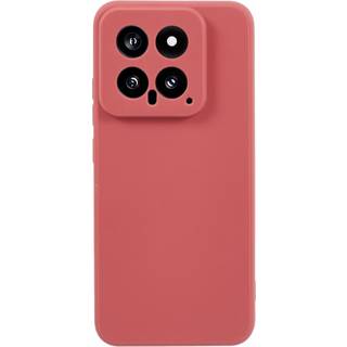 EIDERWOOD Xiaomi 14 Fleksibelt TPU Plastik Cover - Rød