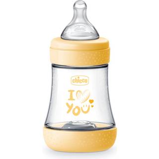 Chicco Perfect 5 sutteflaske 0 m+ Slow Flow Yellow 150 ml - 150 ml