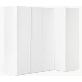 Modulært hjørnegarderobeskab Leon, 215 cm bred, flere varianter