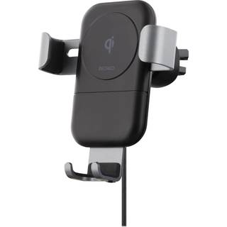 Trådløs HURTIG oplader 10W til Bilen - Gravity låsesystem - Sort