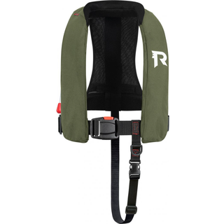 Oppustelig redningsvest Regatta Sharpsafe 170N Green, automatisk, One-Size (40+ kg) + kulsyrepatron 33 gram, 40+ kg