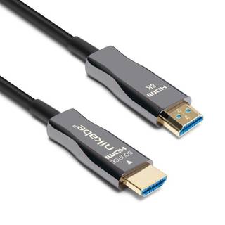 Nikabe Optisk HDMI 2.1-kabel - 8K/60 Hz & 4K/120 Hz - 10 m