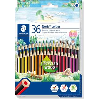 Noris Color 185 – 36 stk. farveblyanter i upcyclet træ