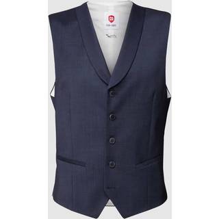 CG Herren Weste blau meliert