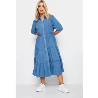 Yours Curve Midi SkjortekjoleEU 58-60 (UK 30-32)