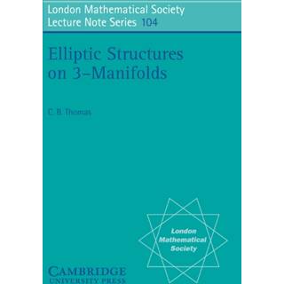 Elliptic Structures on 3-Manifolds