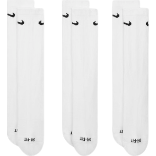 Nike Everyday Plus Cushioned-træningscrewstrømper (3 par) - hvid - 34-38