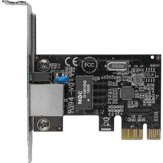 StarTech.com 1 Port PCI Express PCIe Gigabit NIC Server Adapter Network Card - Low Profile